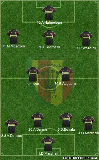 Korona Kielce Formation 2013