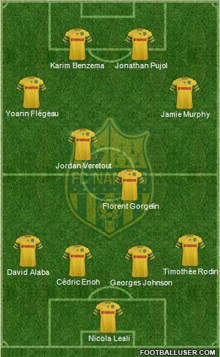 FC Nantes Formation 2013