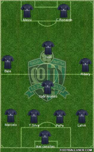 Dinamo Tbilisi Formation 2013