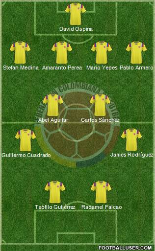 Colombia Formation 2013