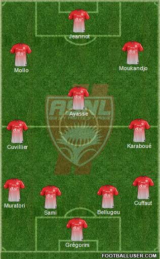 A.S. Nancy Lorraine Formation 2013