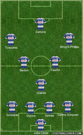 Queens Park Rangers Formation 2013