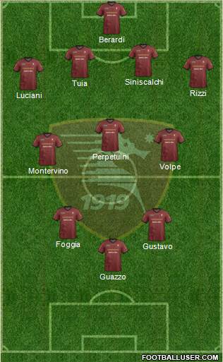 Salernitana Formation 2013