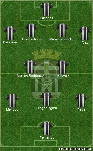 F.C. Cartagena Formation 2013