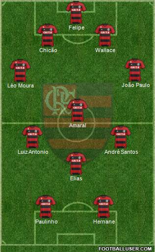 CR Flamengo Formation 2013