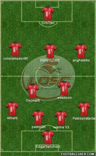 LOSC Lille Métropole Formation 2013