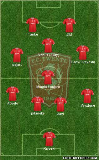 FC Twente Formation 2013