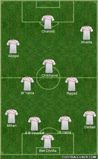 Tunisia Formation 2013