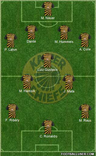 Kaizer Chiefs Formation 2013