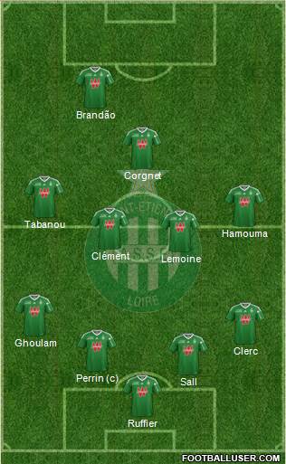 A.S. Saint-Etienne Formation 2013