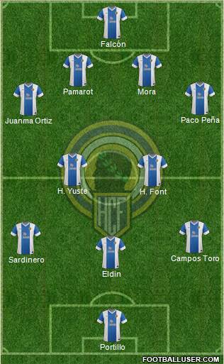 Hércules C.F., S.A.D. Formation 2013