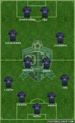 Dinamo Tbilisi Formation 2013