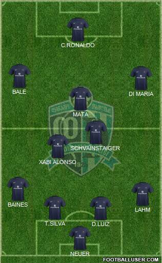 Dinamo Tbilisi Formation 2013