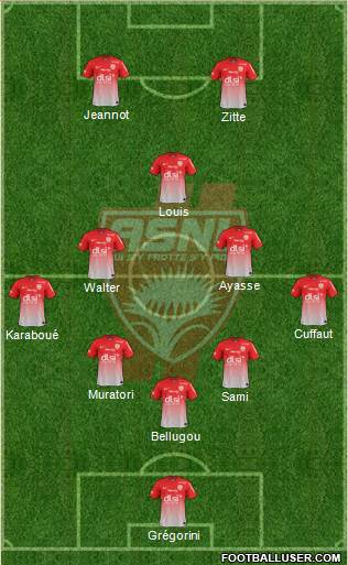 A.S. Nancy Lorraine Formation 2013