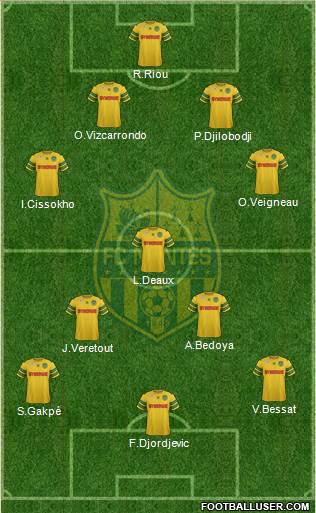 FC Nantes Formation 2013