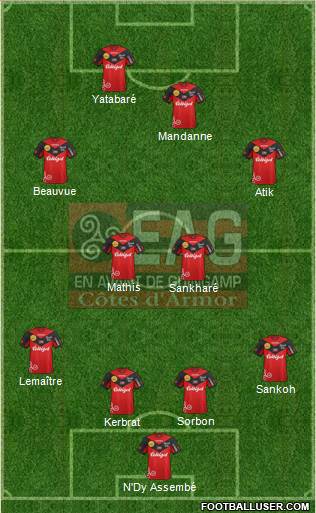 En Avant de Guingamp Formation 2013