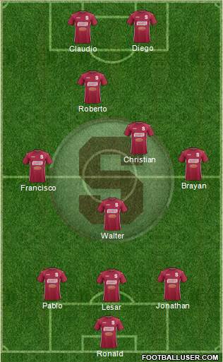 CD Saprissa Formation 2013