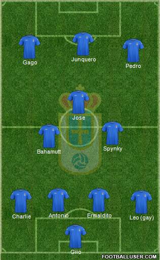 Real Oviedo S.A.D. Formation 2013