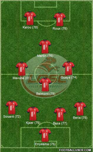 LOSC Lille Métropole Formation 2013