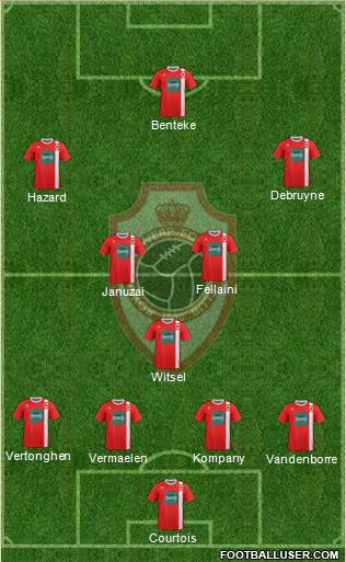 R Antwerp FC Formation 2013