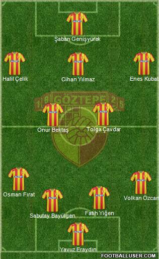 Göztepe A.S. Formation 2013