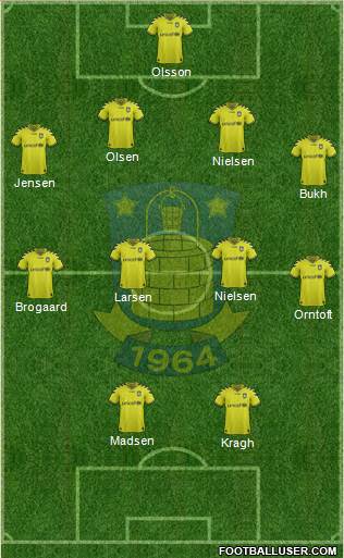 Brøndbyernes Idrætsforening Formation 2013