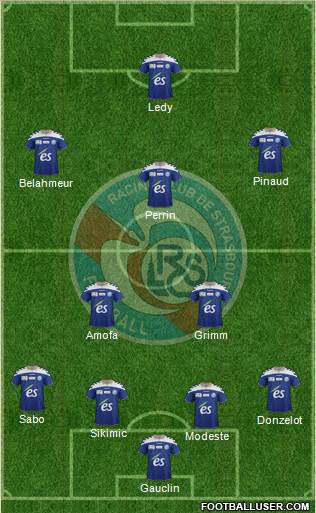 Racing Club de Strasbourg-Football Formation 2013