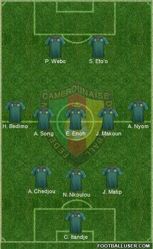 Cameroon Formation 2013