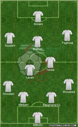 Algeria Formation 2013