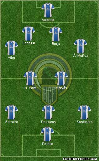 Hércules C.F., S.A.D. Formation 2013