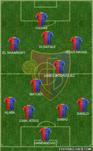 FC Basel Formation 2013