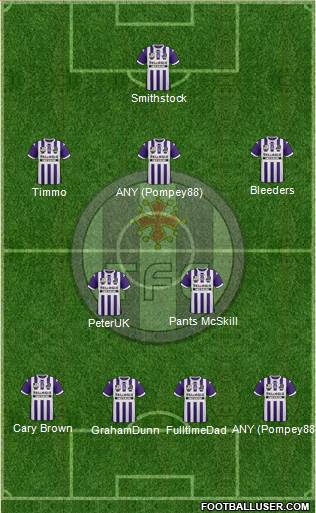 Toulouse Football Club Formation 2013