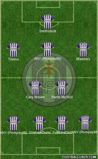 Toulouse Football Club Formation 2013