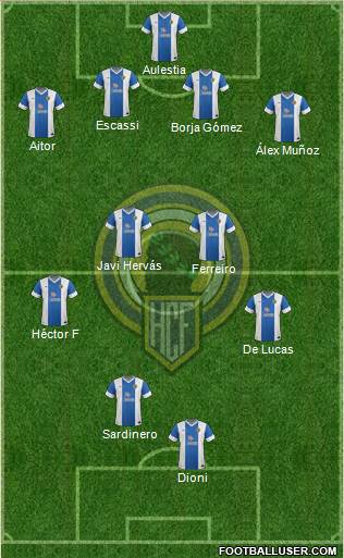 Hércules C.F., S.A.D. Formation 2013