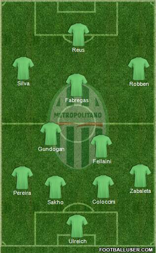 CA Metropolitano Formation 2013