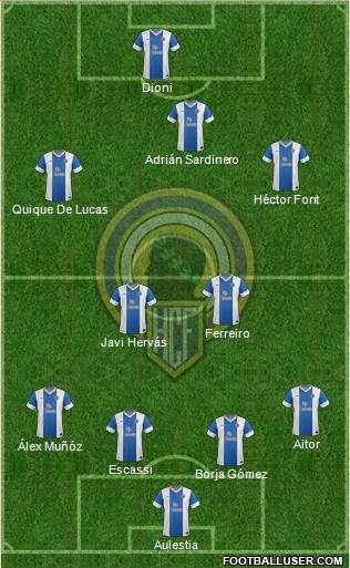 Hércules C.F., S.A.D. Formation 2013