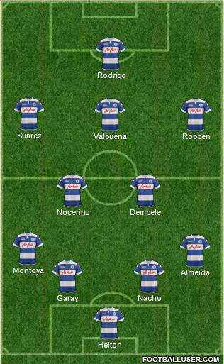 Queens Park Rangers Formation 2013