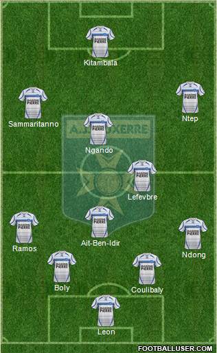 A.J. Auxerre Formation 2013