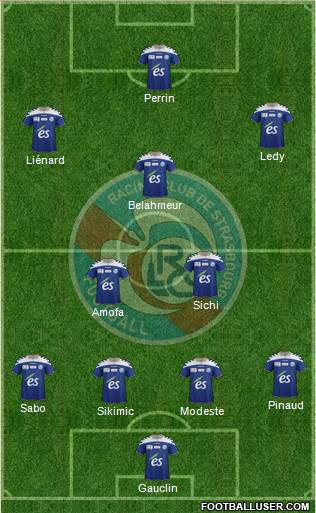 Racing Club de Strasbourg-Football Formation 2013