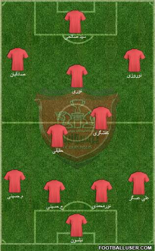 Persepolis Tehran Formation 2013