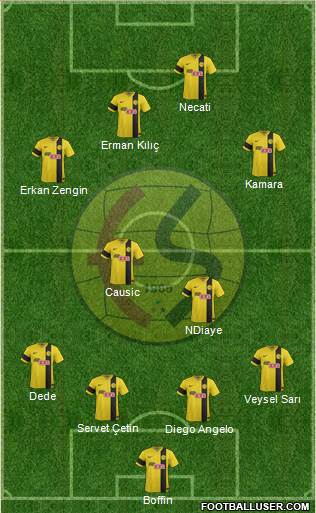 Eskisehirspor Formation 2013