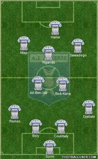 A.J. Auxerre Formation 2013