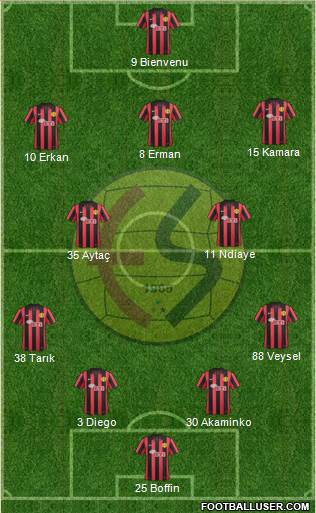 Eskisehirspor Formation 2013