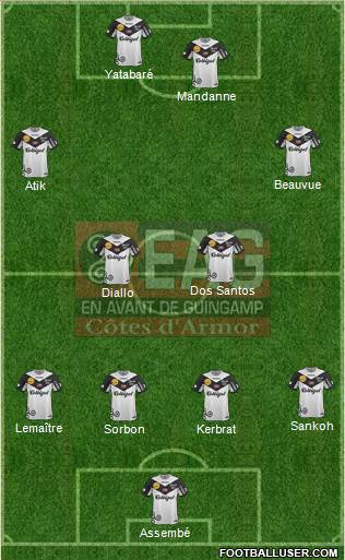 En Avant de Guingamp Formation 2013