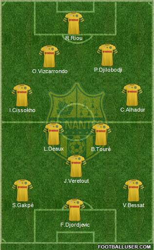 FC Nantes Formation 2013