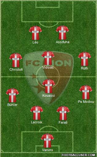 FC Sion Formation 2013