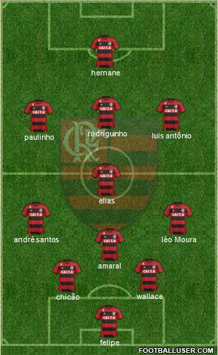 CR Flamengo Formation 2013