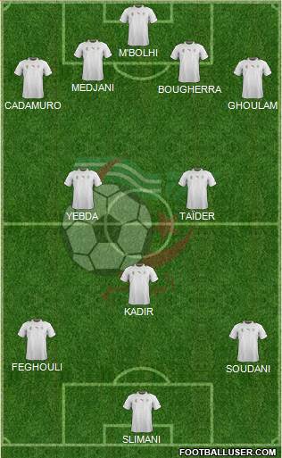 Algeria Formation 2013