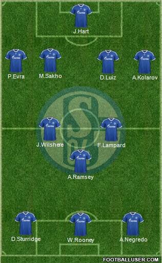 FC Schalke 04 Formation 2013