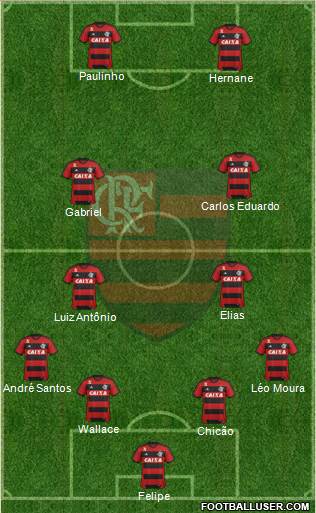 CR Flamengo Formation 2013